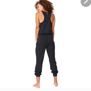 Sweaty Betty London Olive Green Jogger Jumpsuit XS New $169